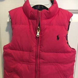 Ralph Lauren Polo Reversible Vest Toddler Girl
